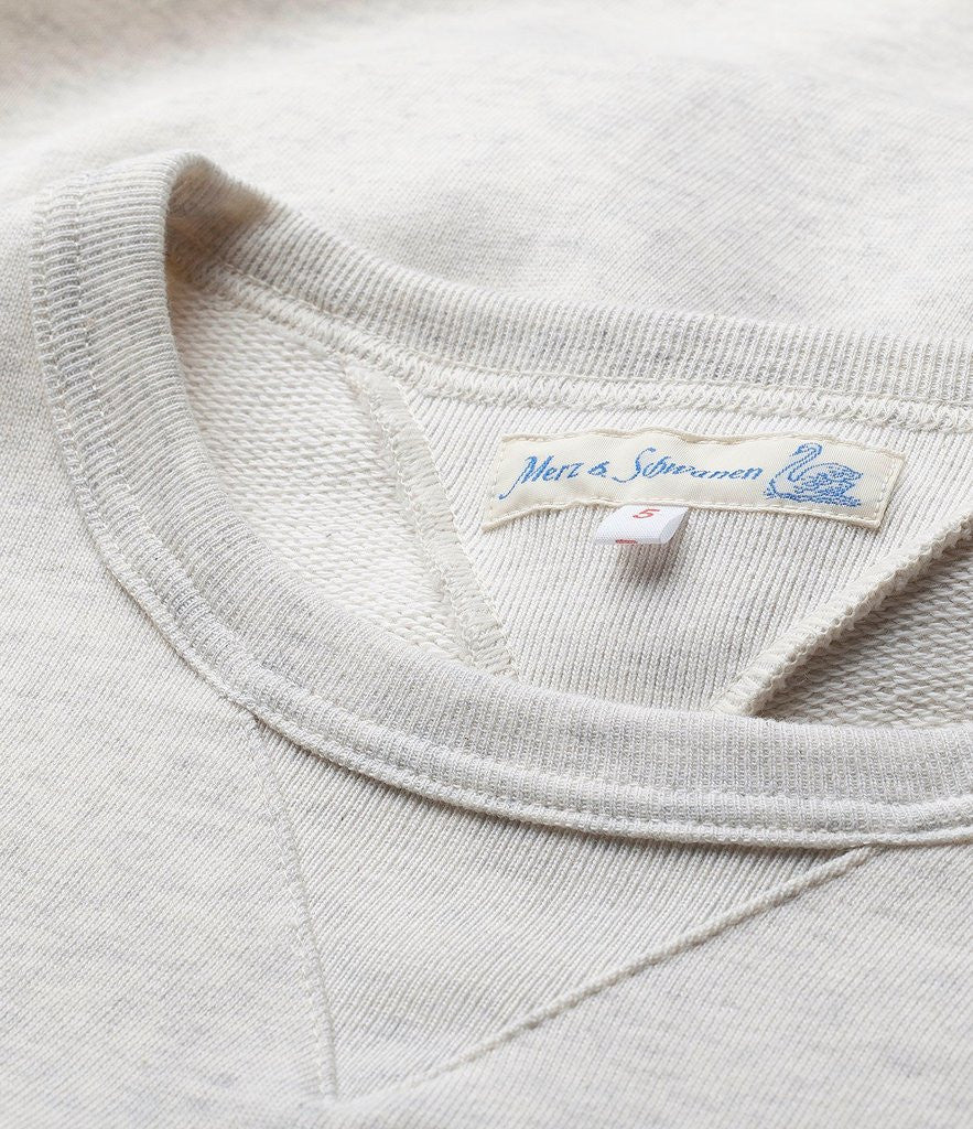 344 Crew Neck Sweatshirt - Natur by MERZ B SCHWANEN