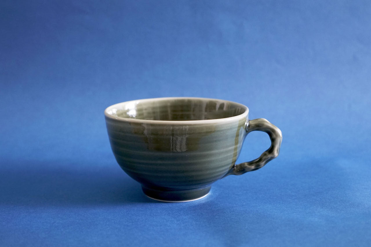 Porcelain Cup - Emerald (Large) - Emporium of the Modern Man