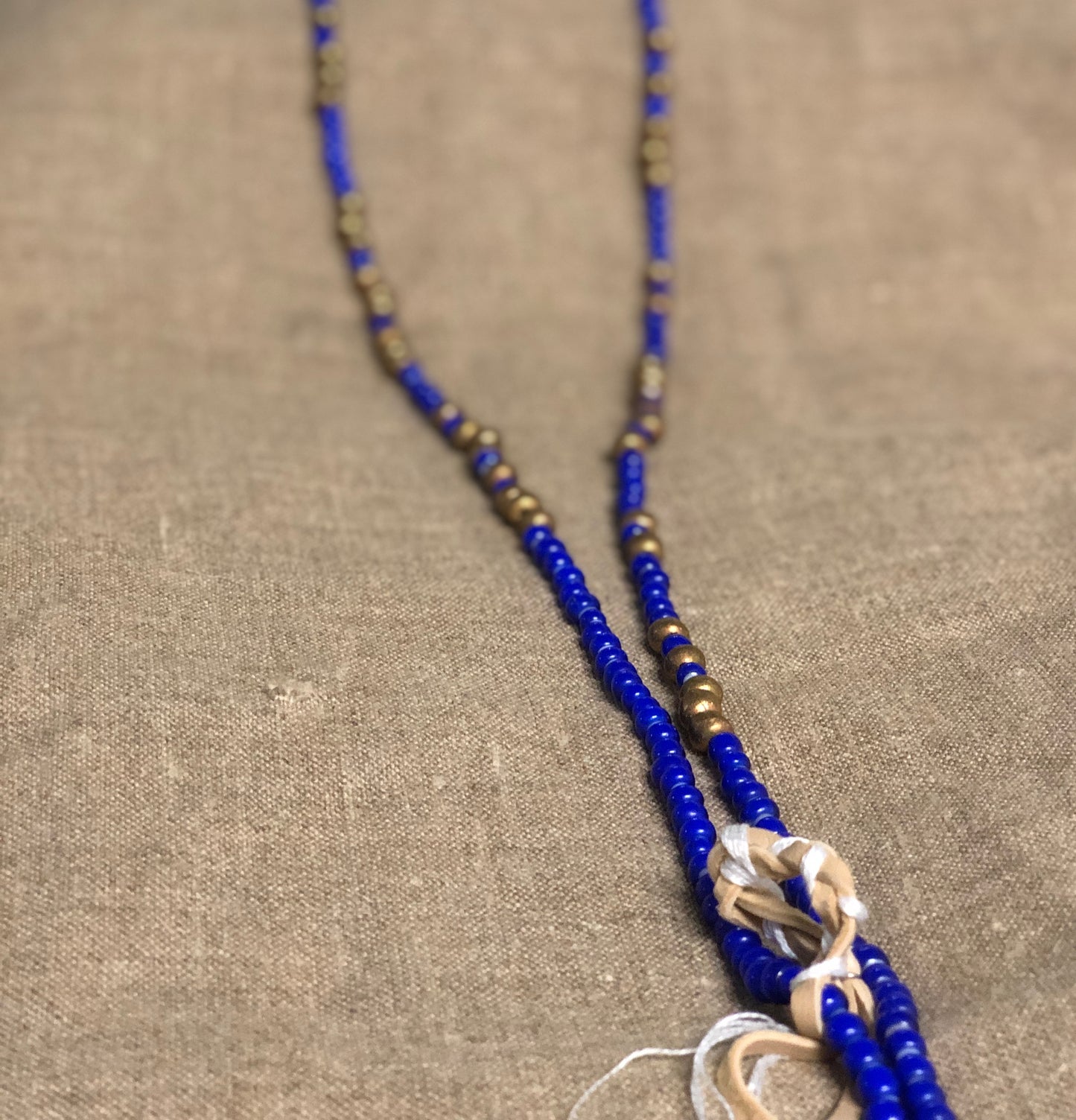 DIVIDE AND CONQUER MORSE NECKLACE by George Frost