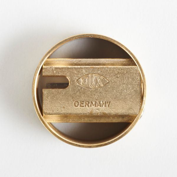 Round Brass Ring Sharpener - Emporium of the Modern Man
- 3