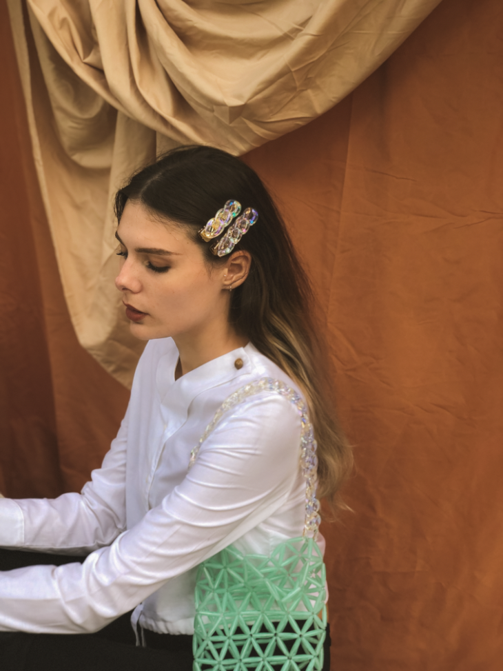 Criss-cross Drawstring Shirt #57A