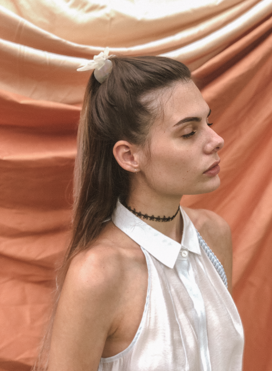 Braided Collared Dress by Ultramarine