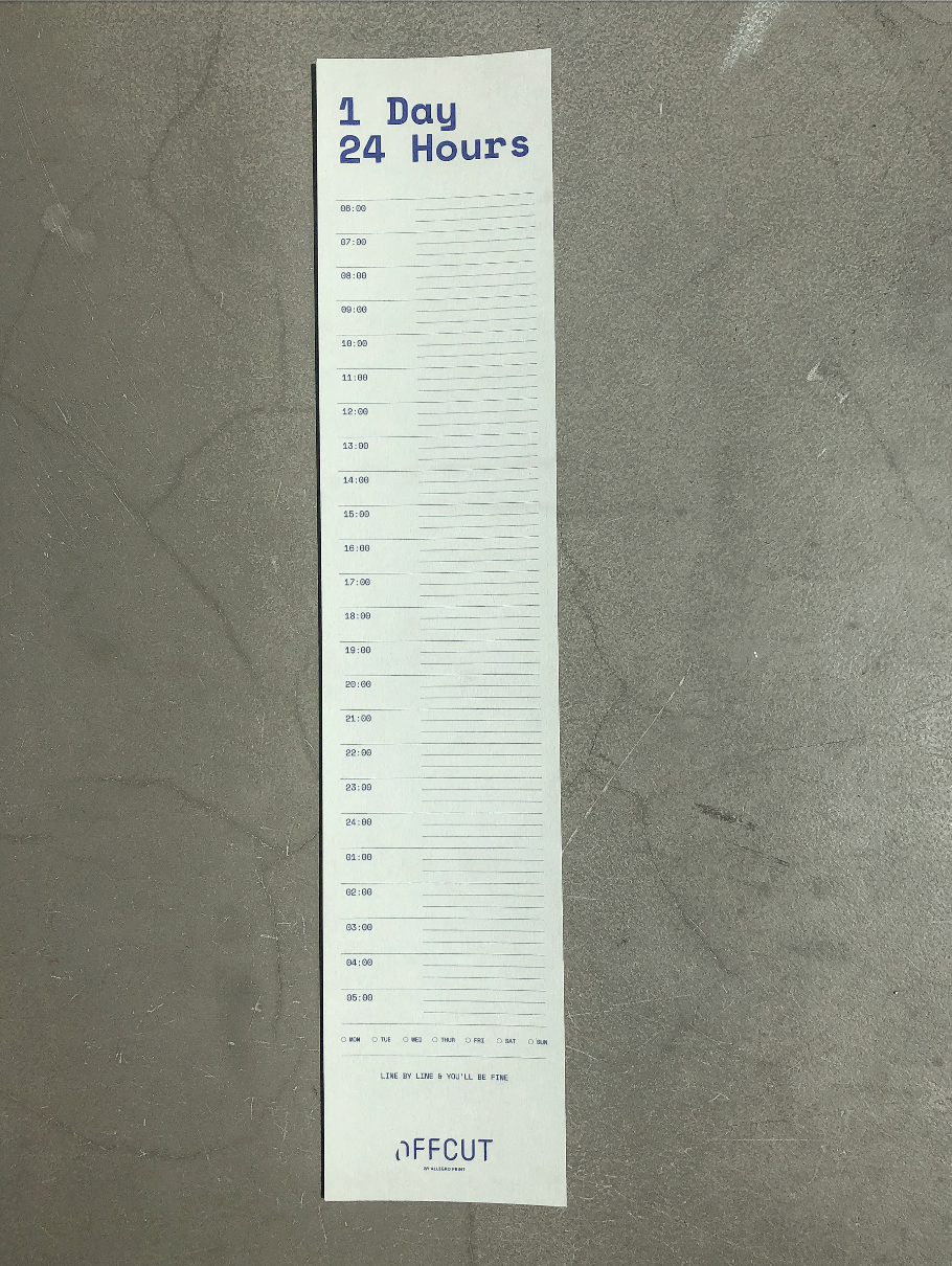 1 Day 24 Hours by OFFCUT