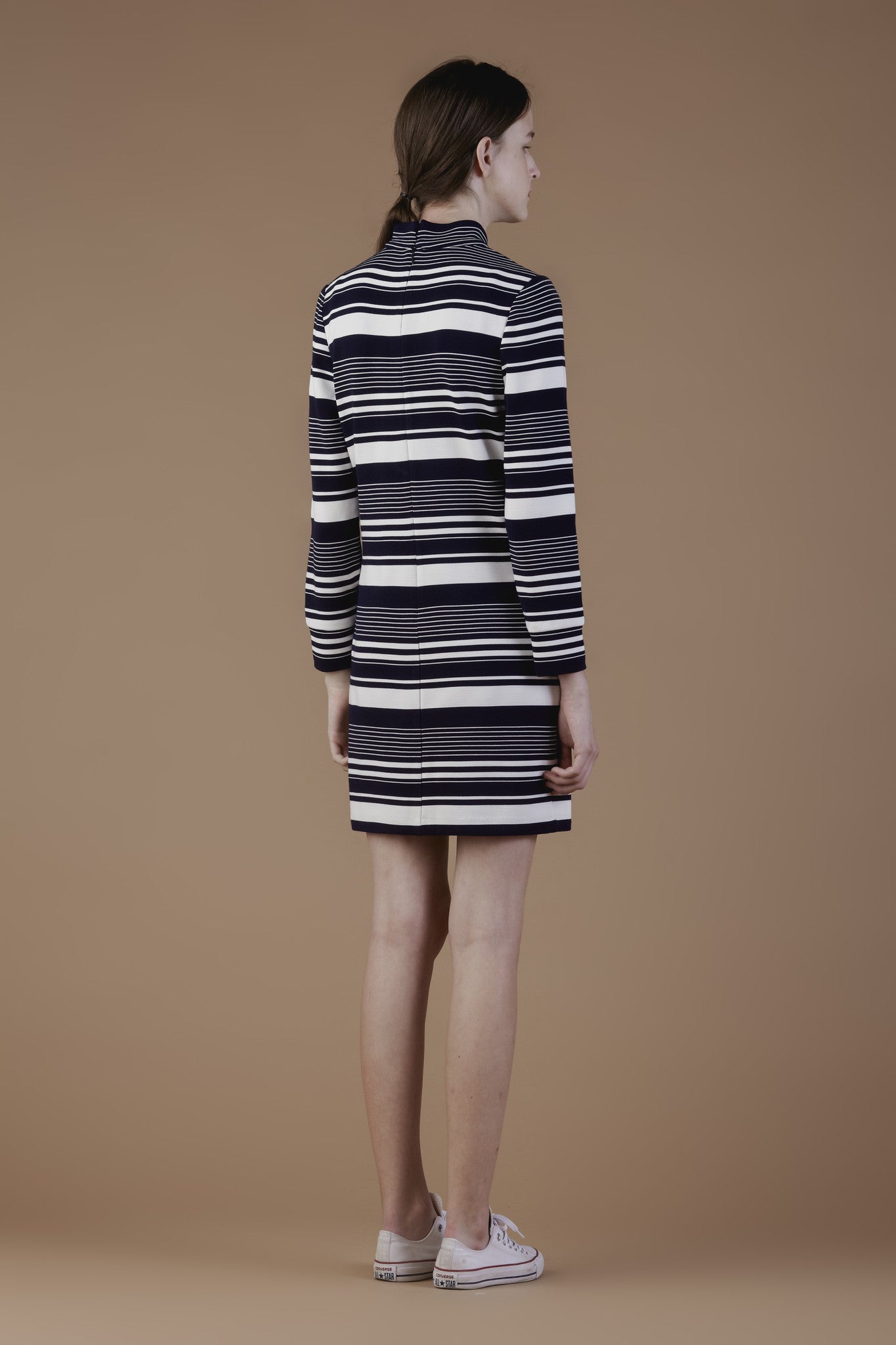 Jersey Mock Turtle Neck Dress #03A - Emporium of the Modern Man
- 3