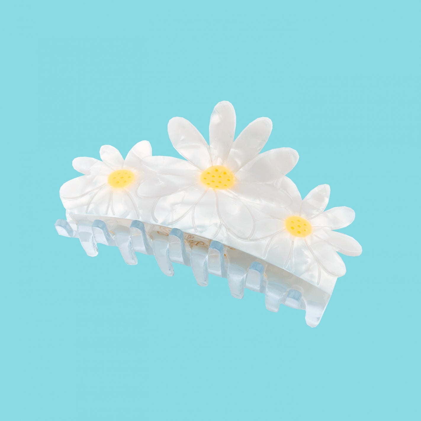 Daisy Shell Hair Claw by Veronique