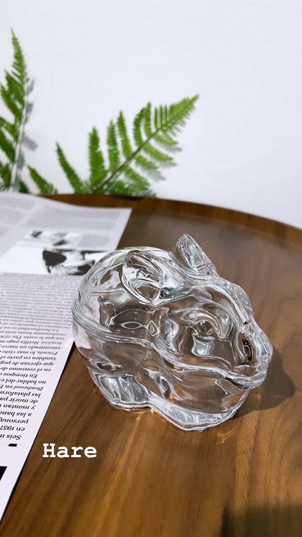 Depression Glass Lapin Dish by PROSE Tabletop