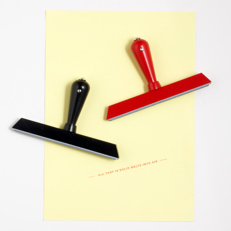 Single Line Handstamp - Black body