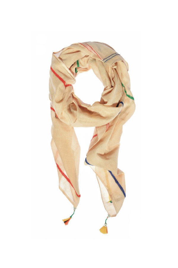 Vani Embroidered Scarf - Emporium of the Modern Man