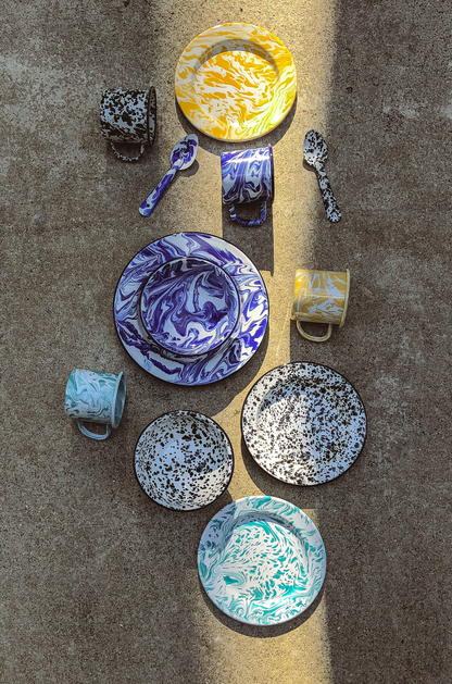 Mint Marbled Enamel Series PREORDER by PROSE Tabletop