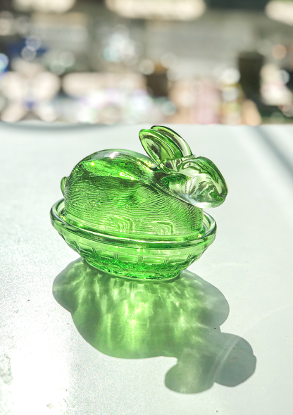 Depression Glass Lapin Dish by PROSE Tabletop