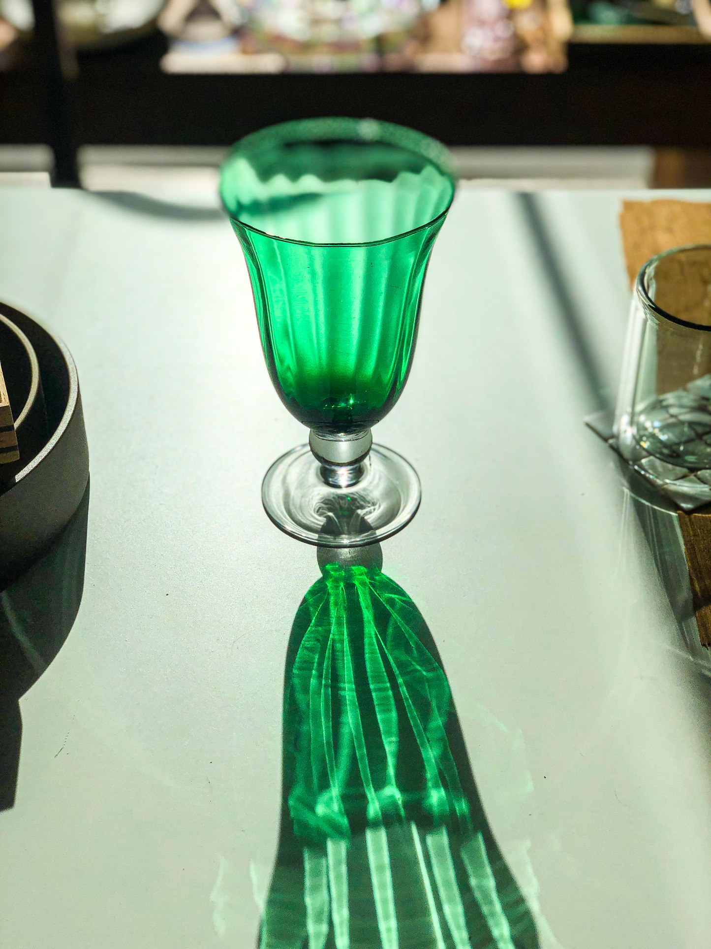 Emerald Goblet by PROSE Tabletop