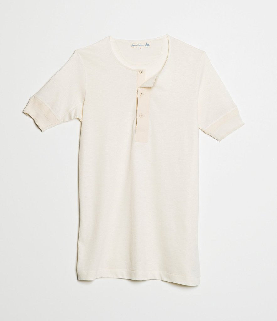 103 Henley Short Sleeve by MERZ B SCHWANEN