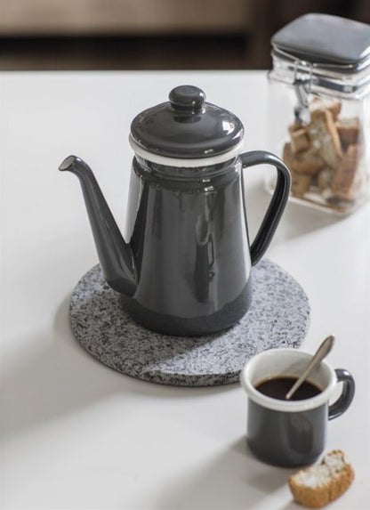 Mono Enamel Coffee Pot by Garden Trading