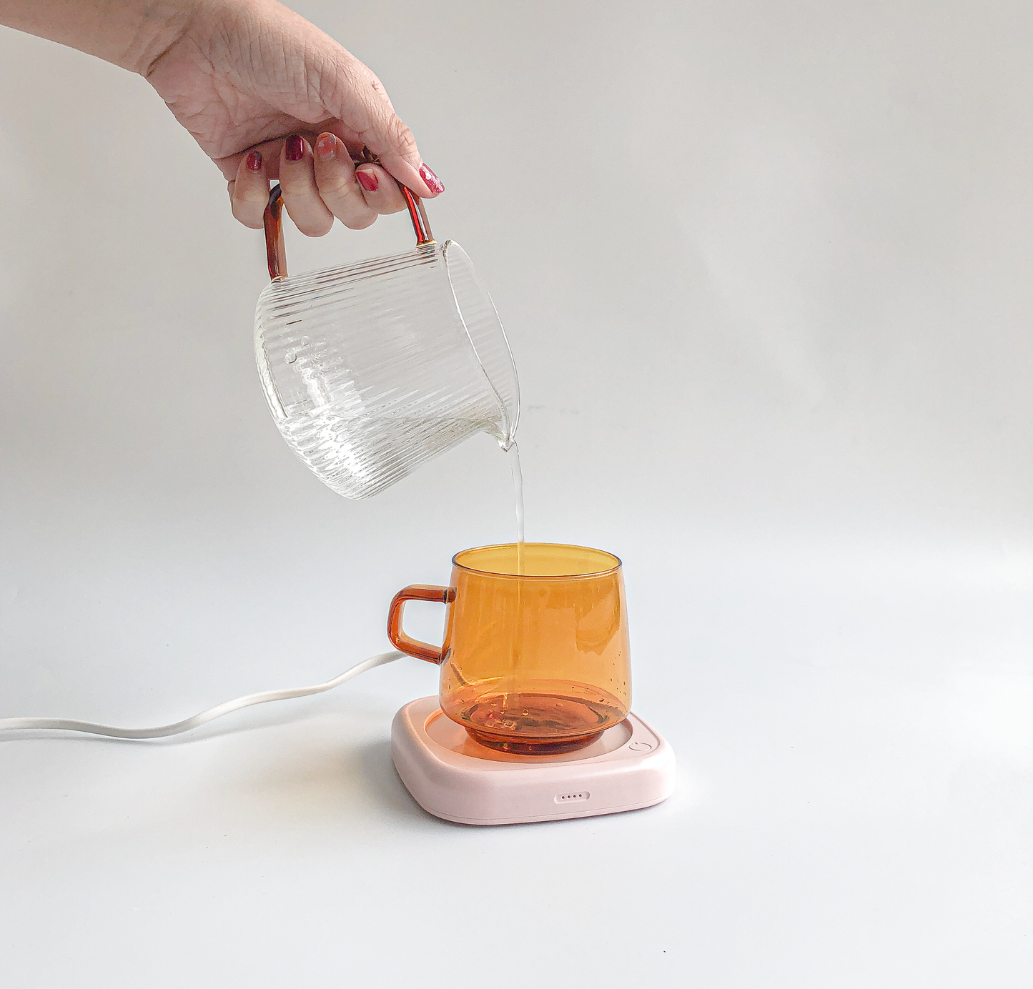 Amber Accent Milk Jugs by PROSE Décor