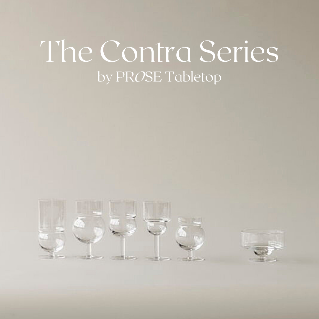 The Contra Sparkling Glass by PROSE Tabletop