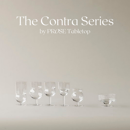 The Contra Brandy Glass by PROSE Tabletop