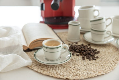 Green Bay Espresso Set by PROSE Tabletop