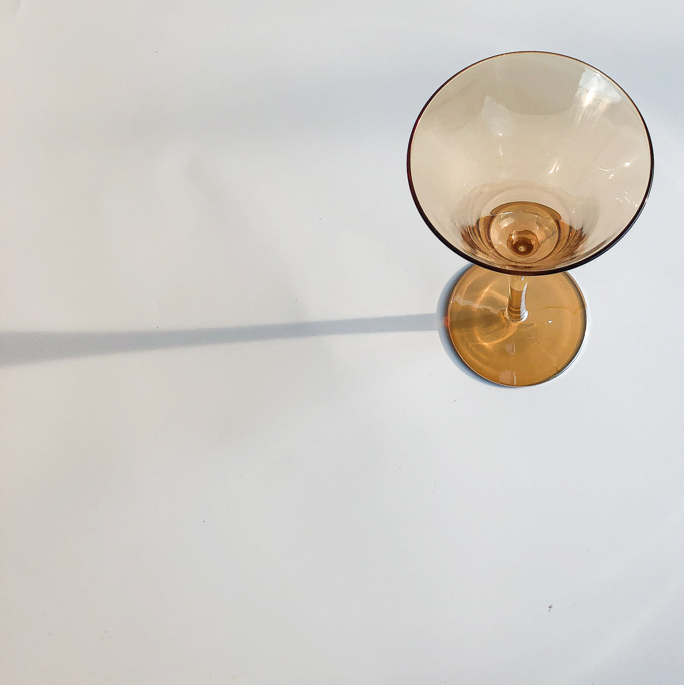 Flared Champagne Flute in Amber by PROSE Tabletop