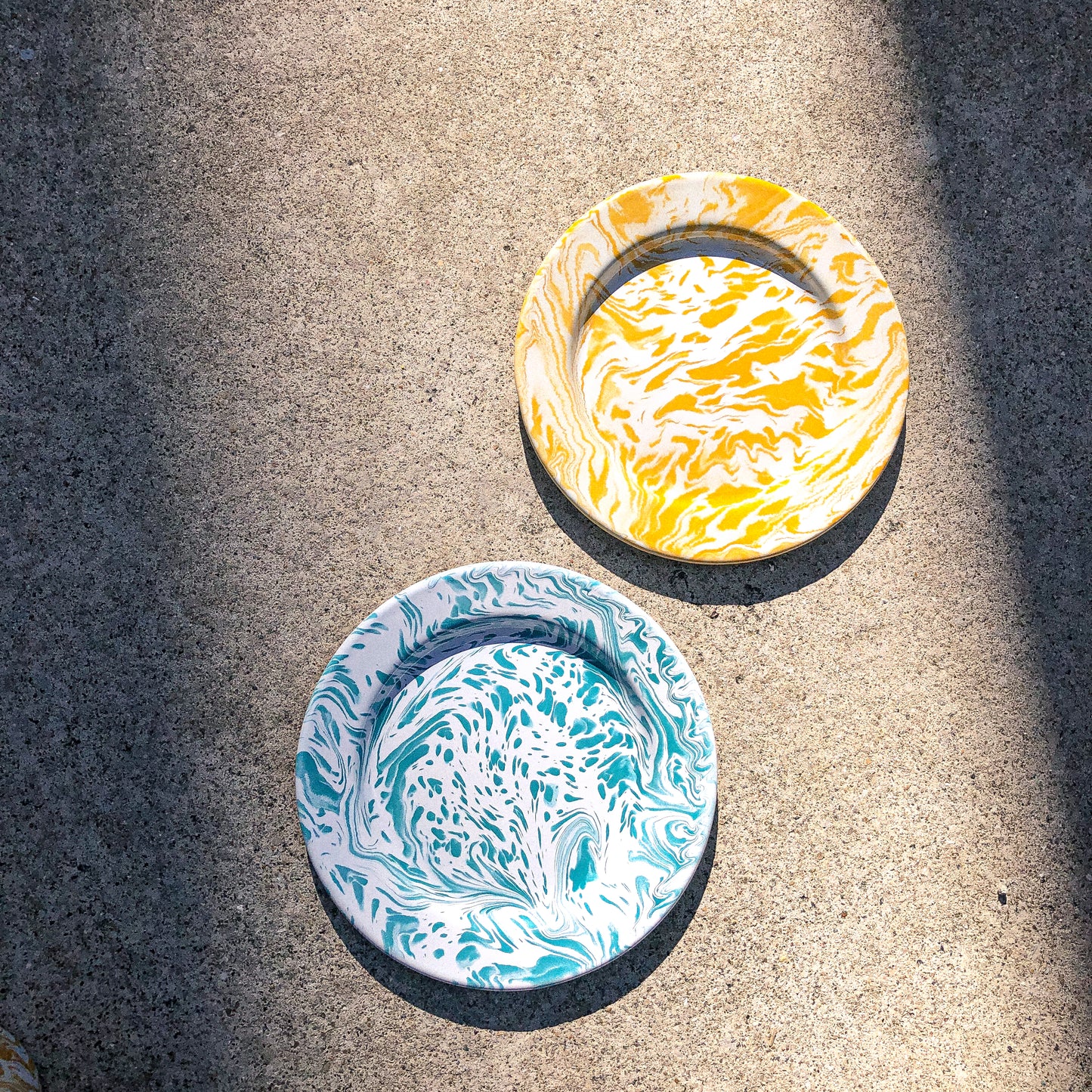 Sunshine Marbled Enamel Series PREORDER by PROSE Tabletop