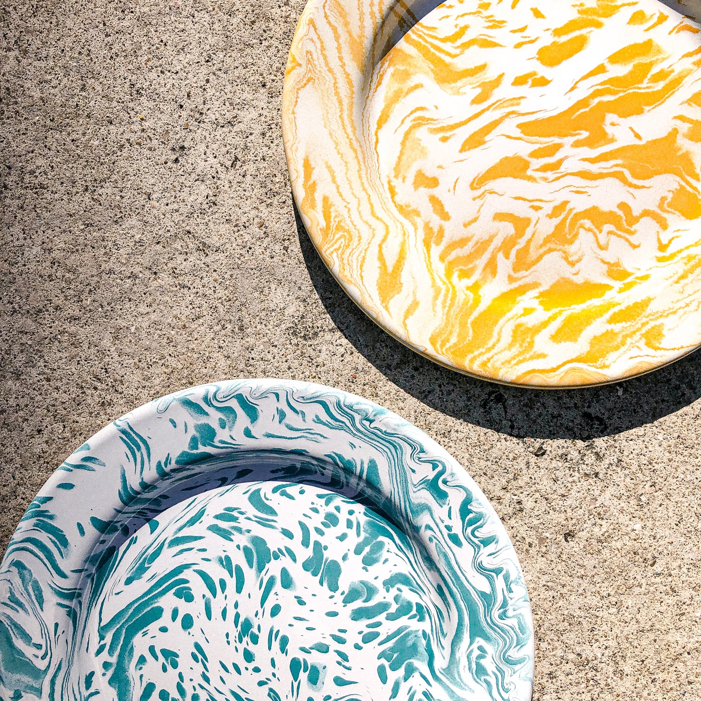 Sunshine Marbled Enamel Series PREORDER by PROSE Tabletop