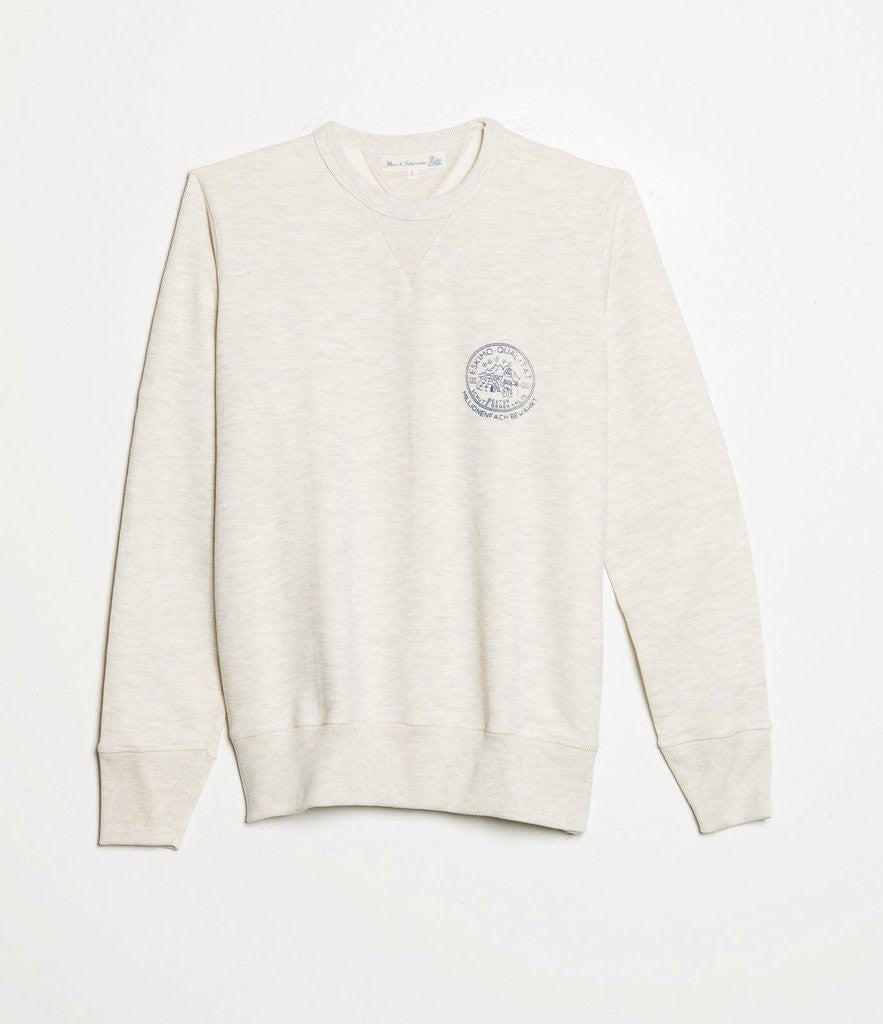 344 Crew Neck Sweatshirt - Natur by MERZ B SCHWANEN