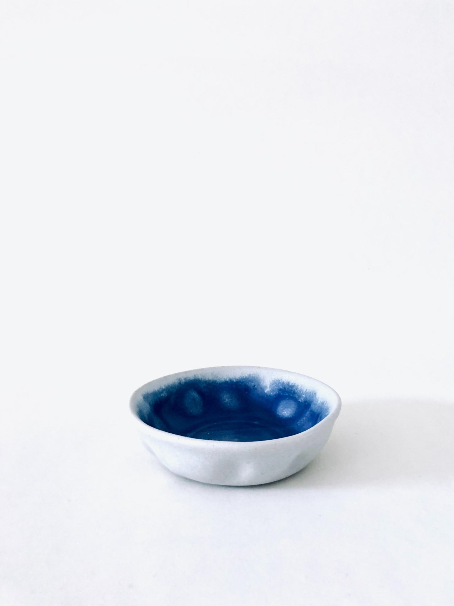 Winter Blue Dessert Bowls by Vivian Lam