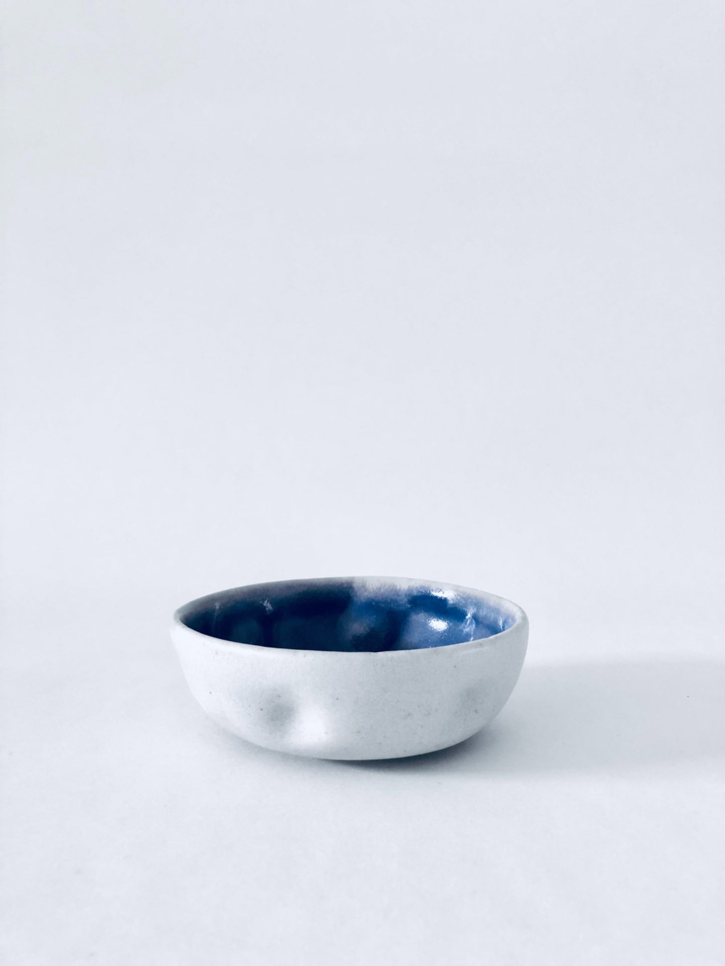 Winter Blue Dessert Bowls by Vivian Lam