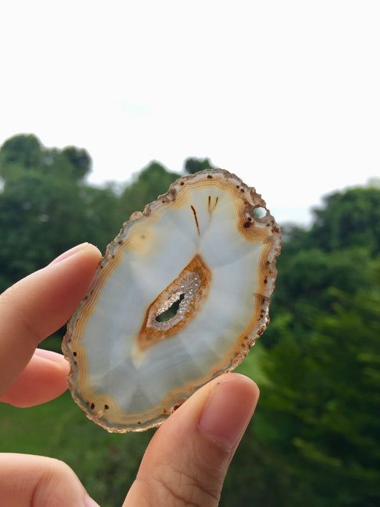 Agate Slice #19 by Vivian Lam