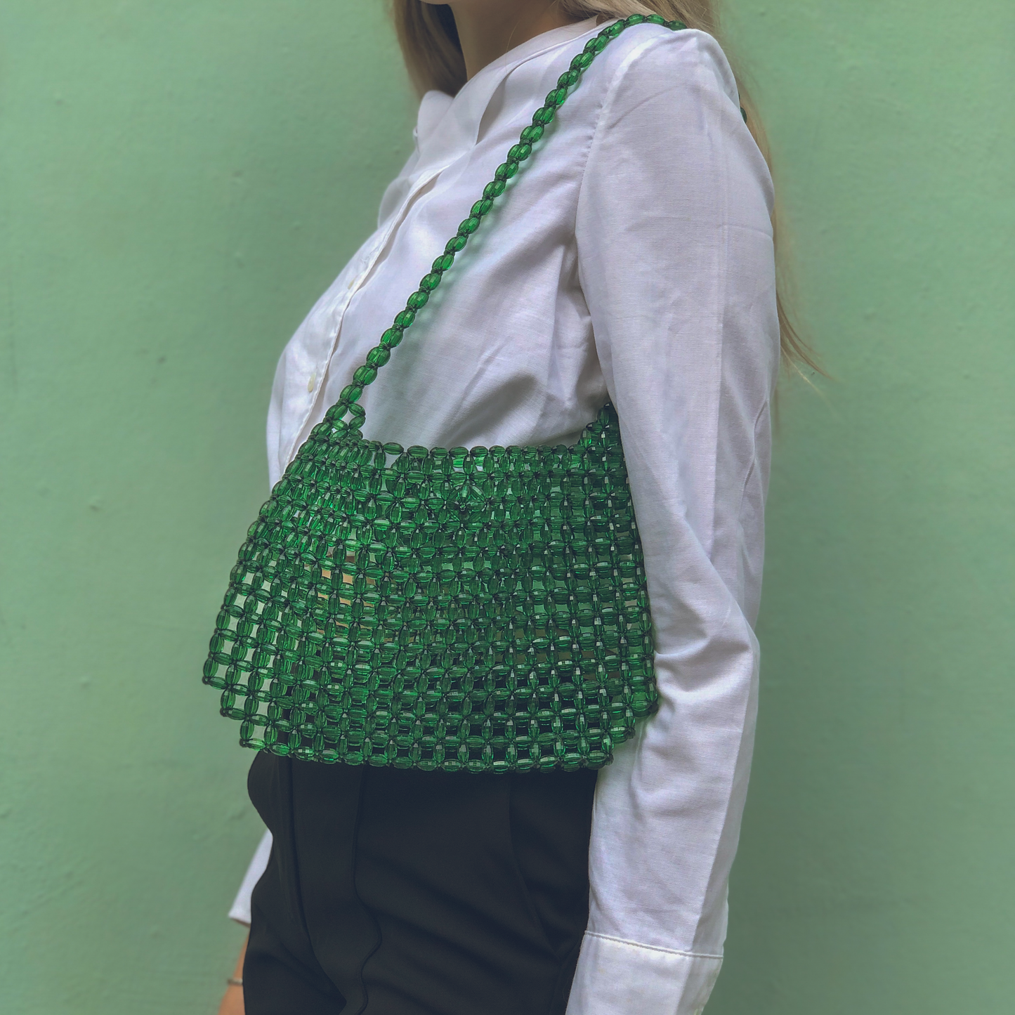 Jade Envelope Bag by Veronique