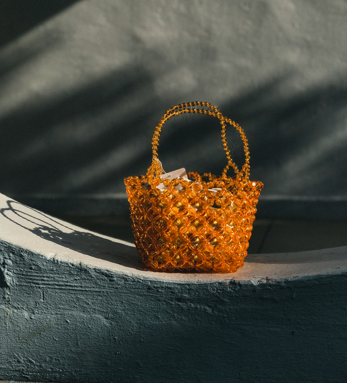 Clementine Beaded Bag by Veronique