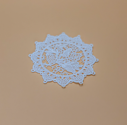 Handmade Lace Coasters by PROSE Tabletop