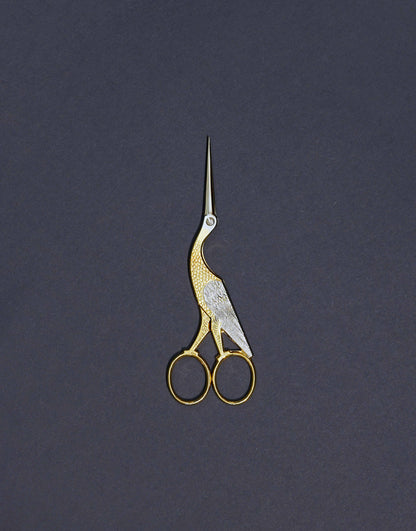 Stork Italian Embroidery Scissors - Emporium of the Modern Man
 - 3