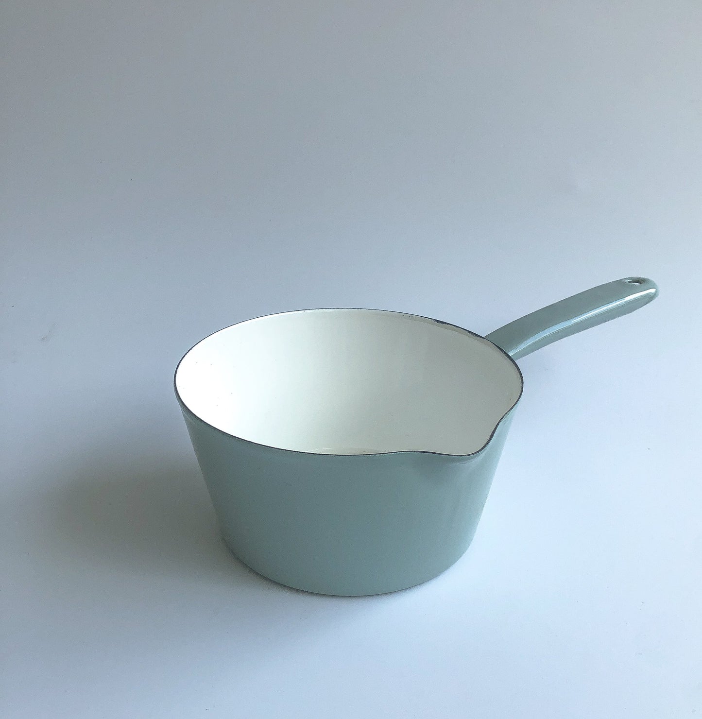 Grey Enamel Milk Pan by Garden Trading