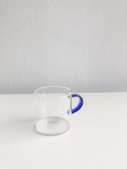 Accent Macchiato Glass in Blue by PROSE Tabletop