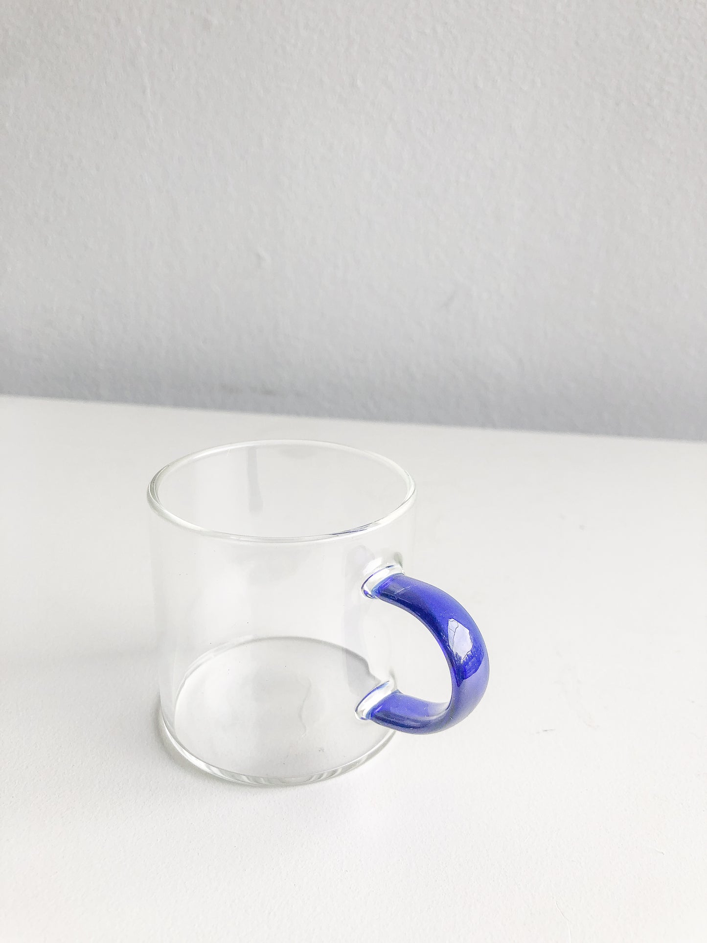 Accent Macchiato Glass in Blue by PROSE Tabletop