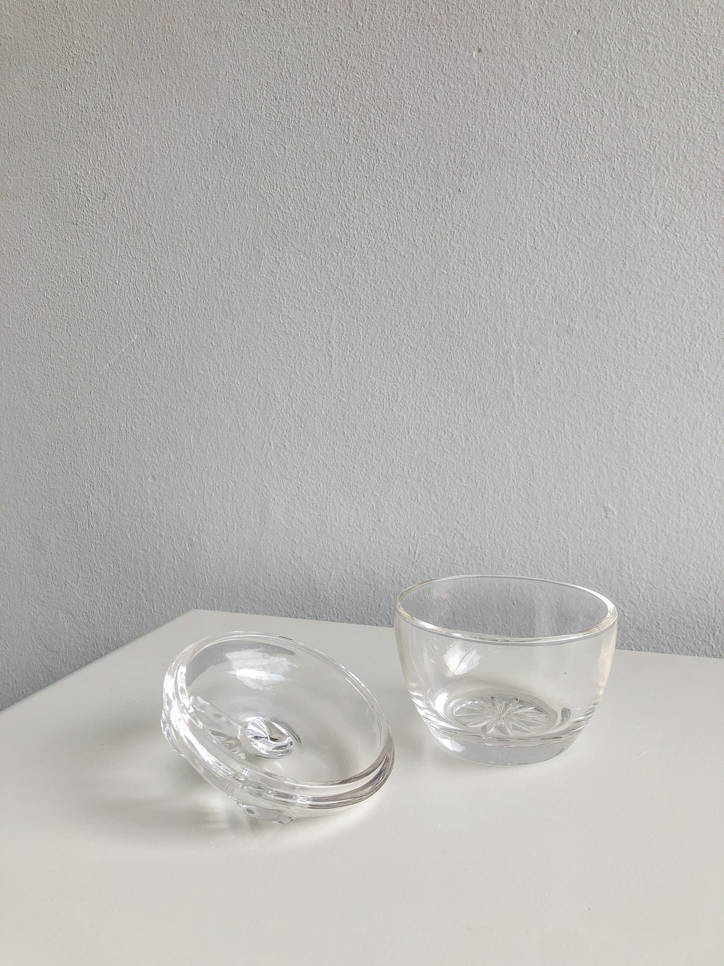 Clear Apple Trinket Bowl by PROSE Décor