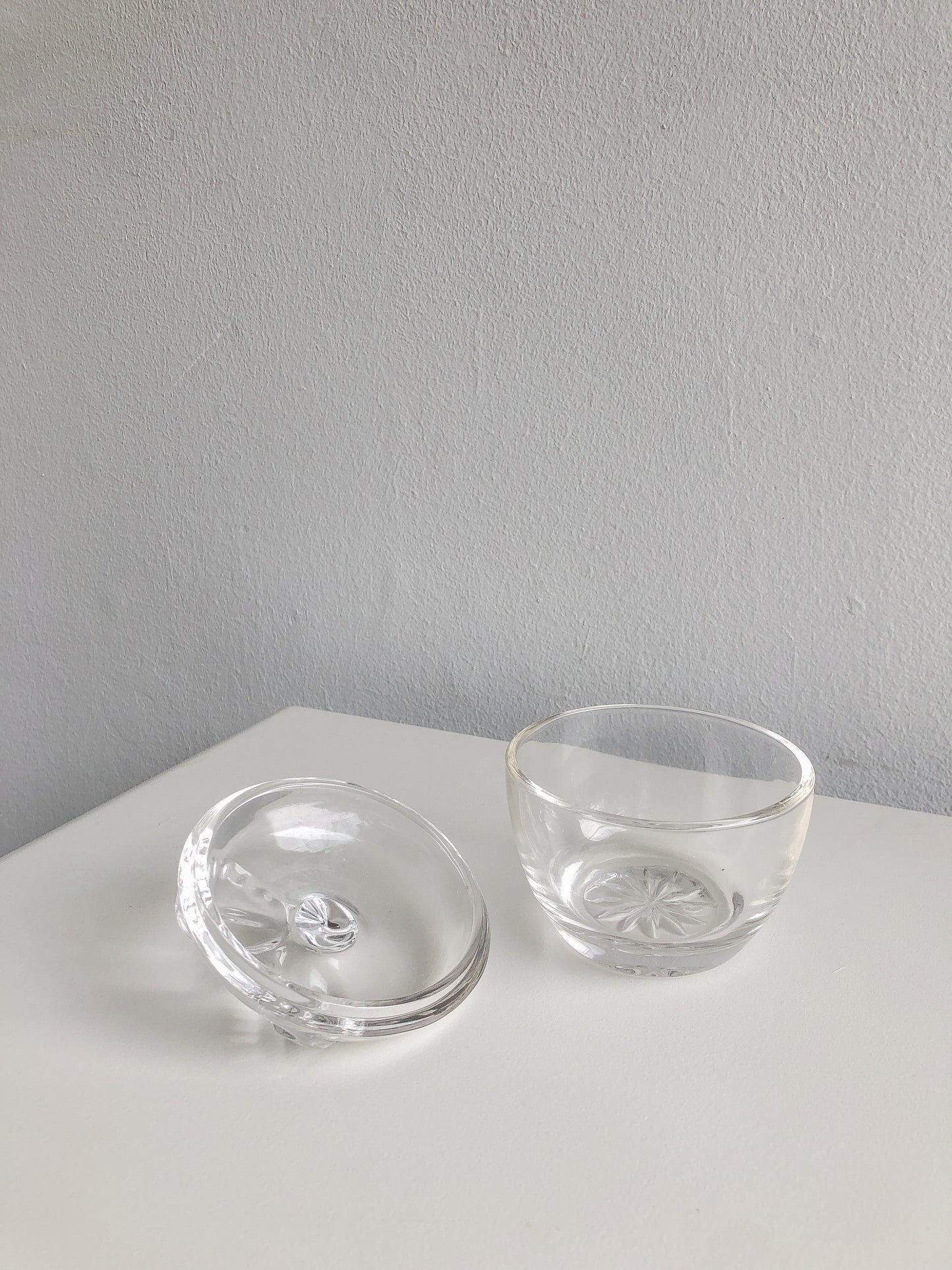 Clear Apple Trinket Bowl by PROSE Décor