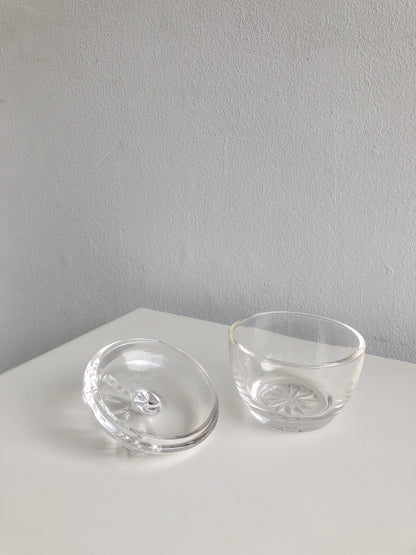 Clear Apple Trinket Bowl by PROSE Décor