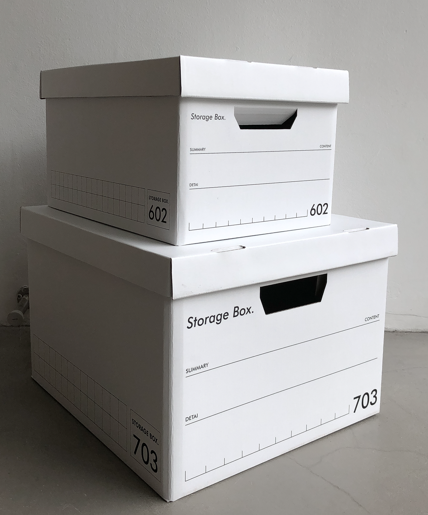 File Storage Boxes with Lid by PROSE Décor