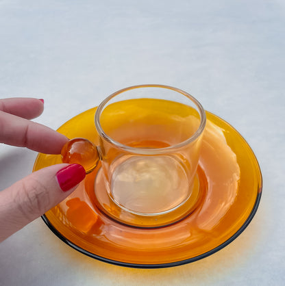 Amber Espresso Set by PROSE Tabletop