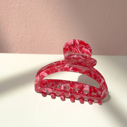 Ruby Mini Hemi Hair Claw by Veronique