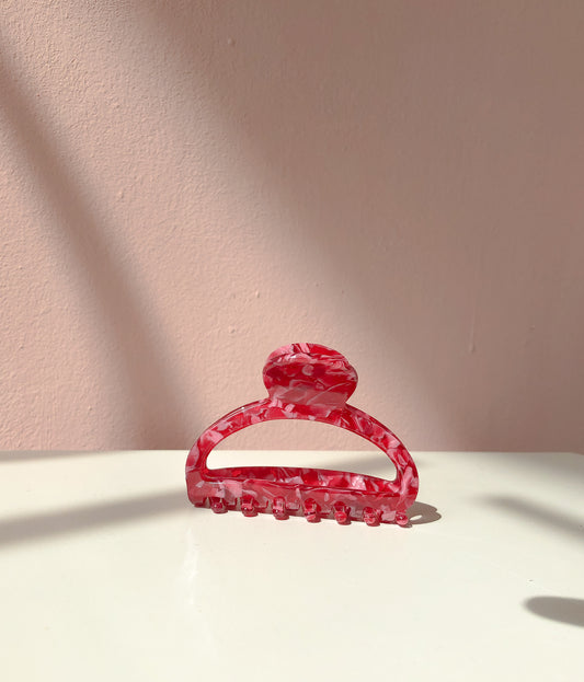 Ruby Mini Hemi Hair Claw by Veronique