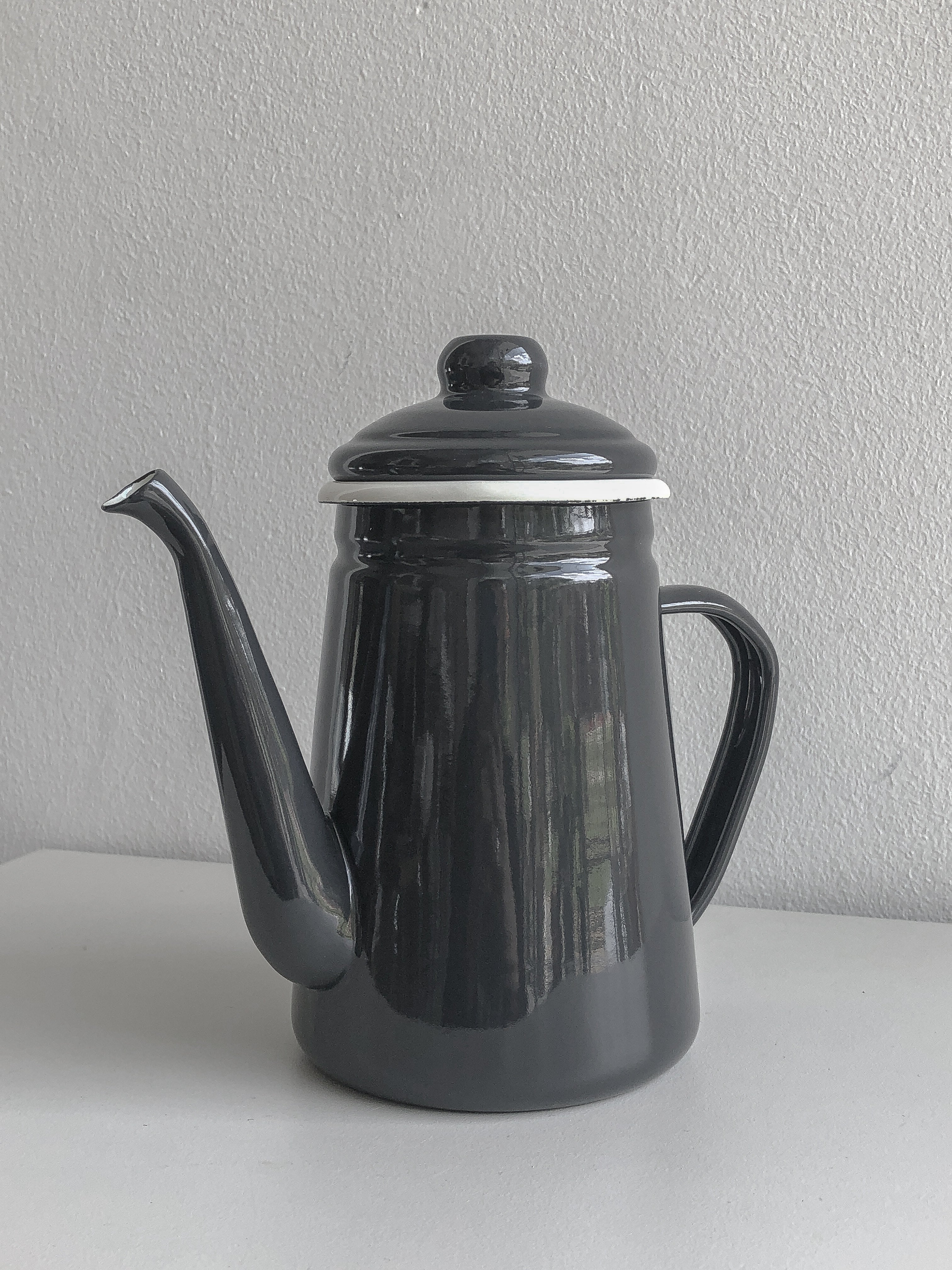 Mono Enamel Coffee Pot by Garden Trading