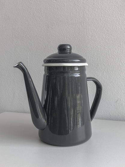 Mono Enamel Coffee Pot by Garden Trading