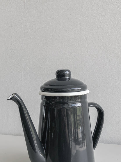 Mono Enamel Coffee Pot by Garden Trading