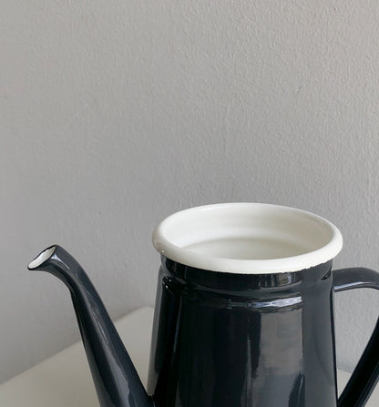 Mono Enamel Coffee Pot by Garden Trading