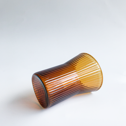 Amber Ripple Vase by PROSE Botanical