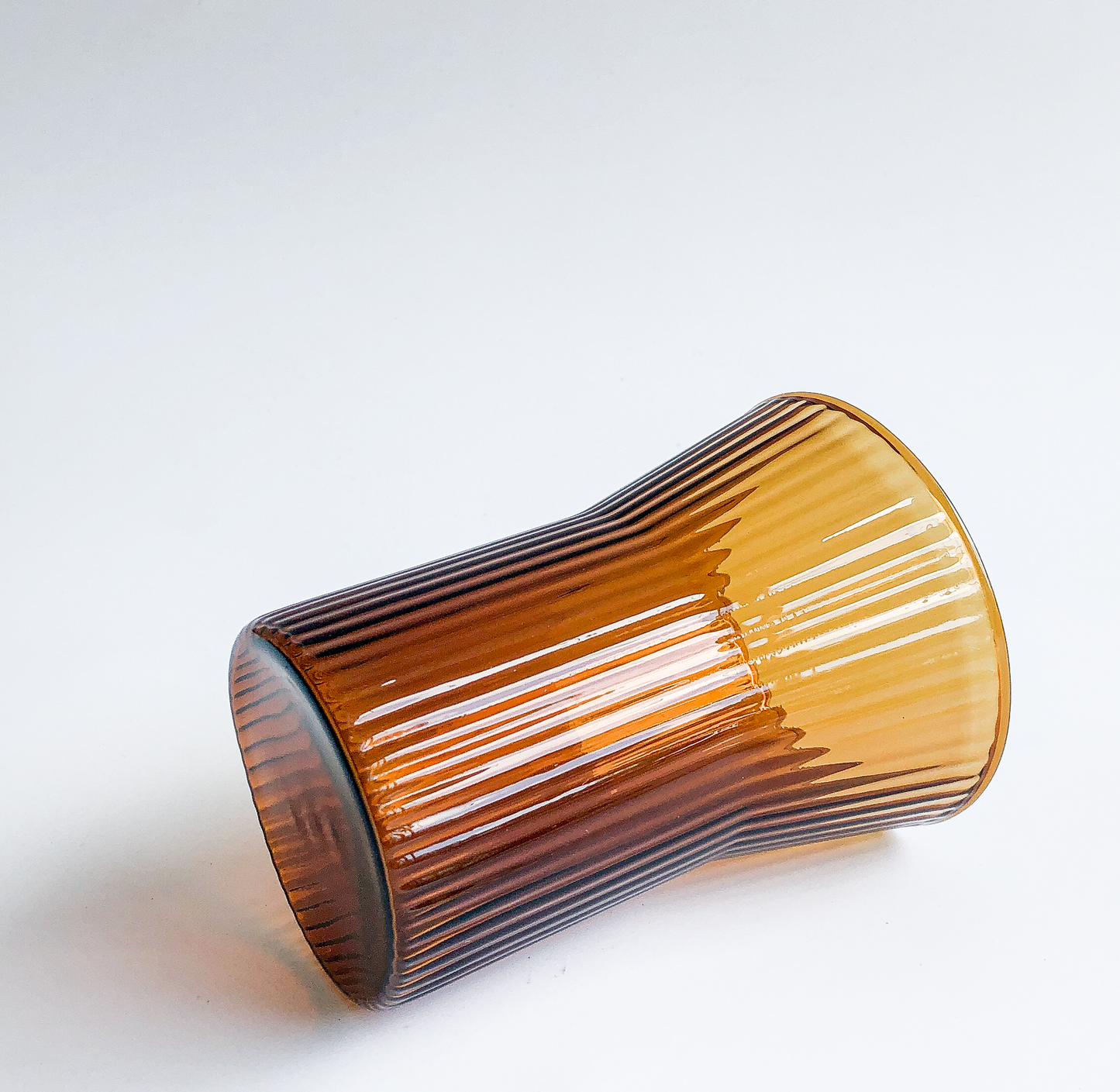 Amber Ripple Vase by PROSE Botanical