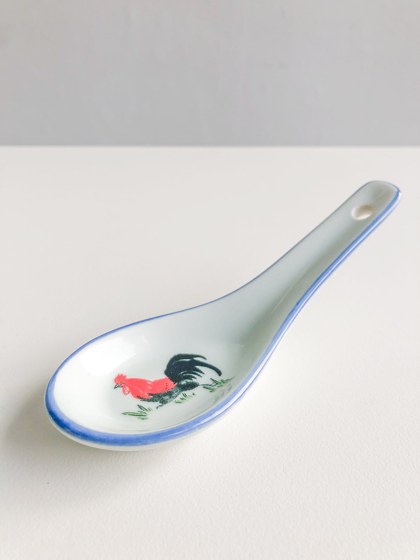 Heritage Rooster Porcelain Spoons by PROSE Tabletop