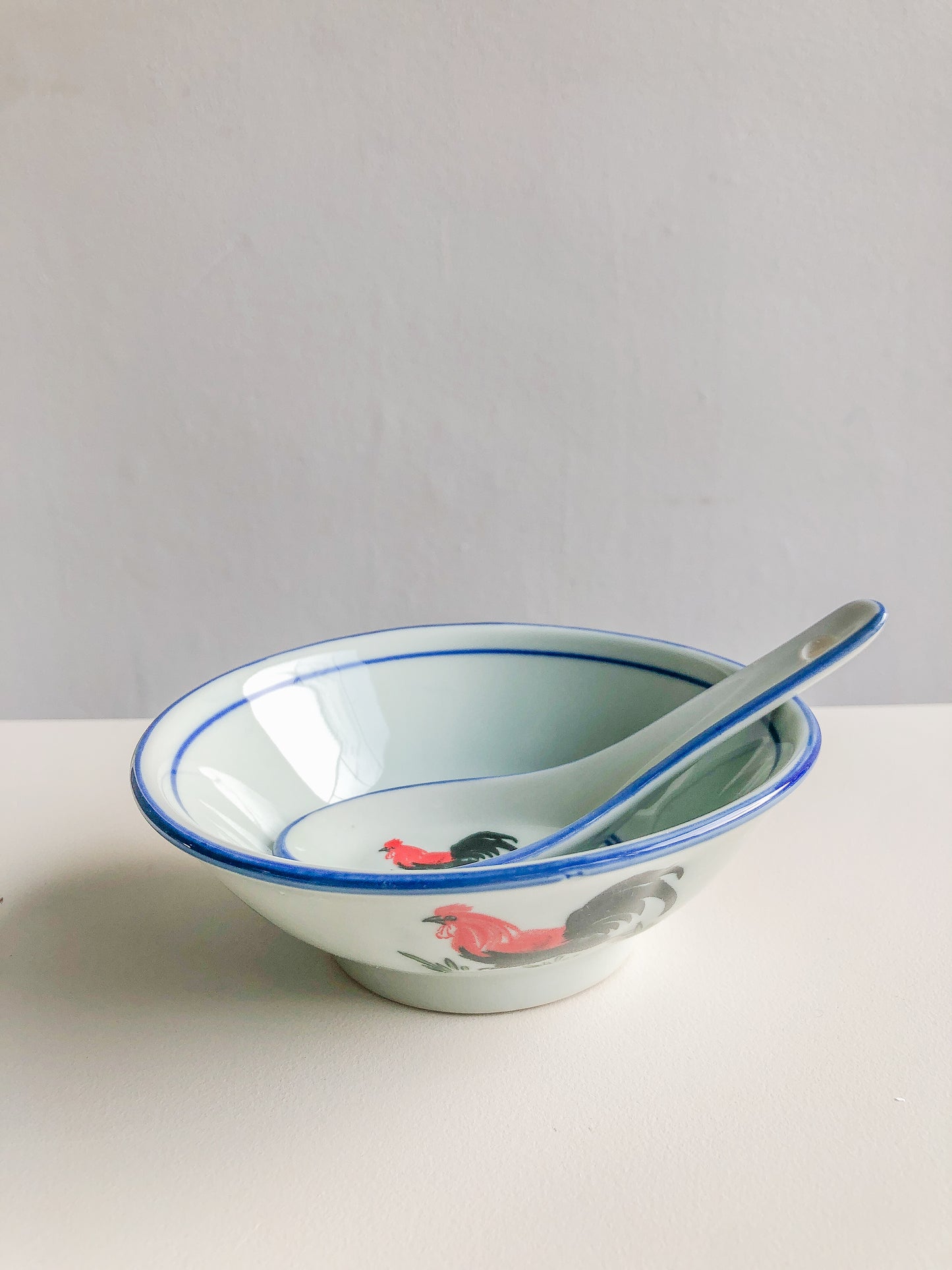 Heritage Rooster Rice Bowls by PROSE Tabletop